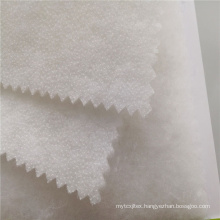PES Coating Needle Punched Nonwoven Felt Silk like Cotton Fabric for Garment Clothing